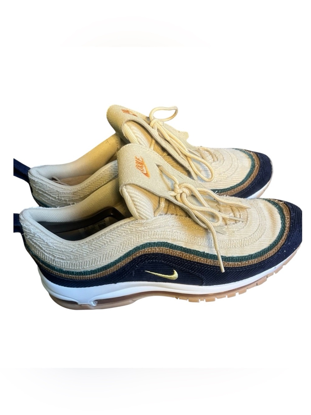 Nike Air Max 97 Golf NRG Obsidian Celestial Gold Size 10 - Great Condition